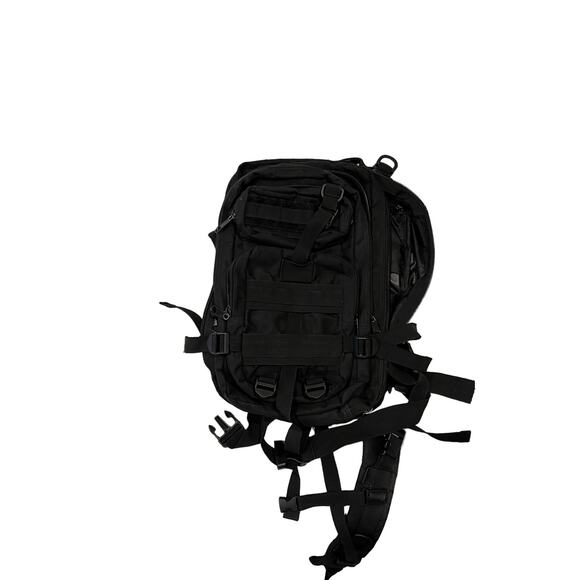 EVATAC Black Tactical Backpack - Picture 1 of 6